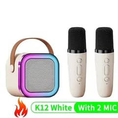 K12 speaker with dual Mic,s
