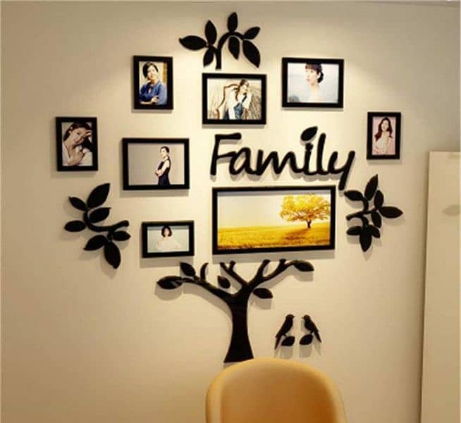 Family phot frame wall Art 1