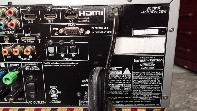 Harman Kardon Avr 2set Home Theater Amplifier (Sony JBL Yamaha) 4