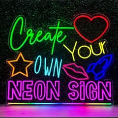 Custom Neon Signs. 2feet by 1feet
