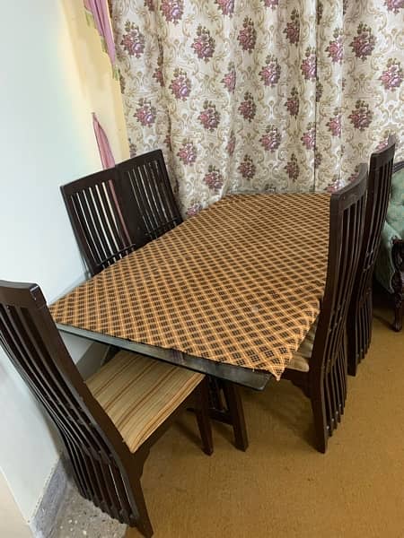 6 Chairs Dining Table 2