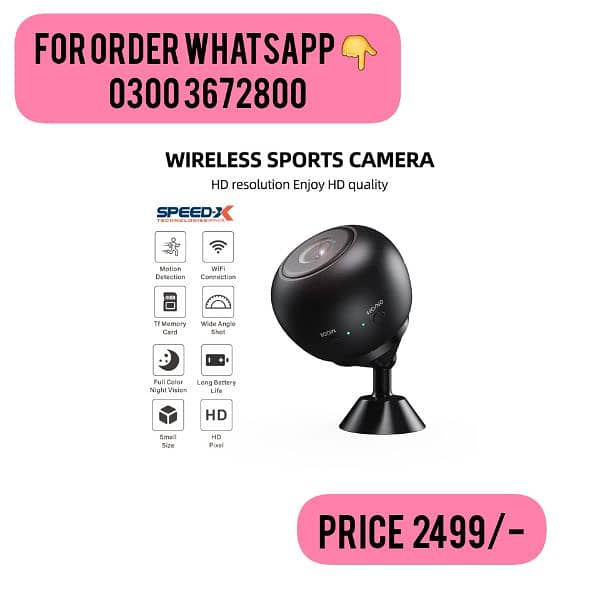 New A10 1080p Hd 2mp Wifi Mini Camera With Pix Link App 0