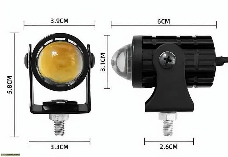 Dual color Fogg bike light 2