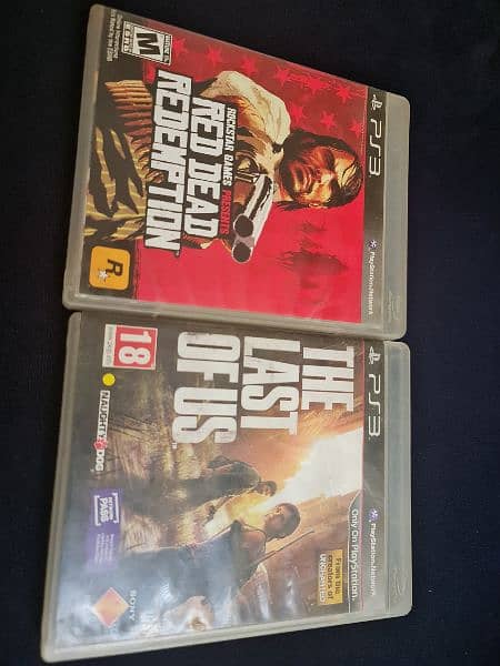 PS3 Games, Last of Us, Red Dead Redemption 2 0