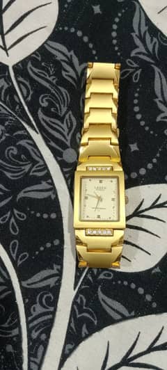 Golden clr Watch