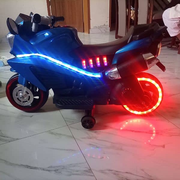 Kids Electric Heavy Bike Double Motor 0