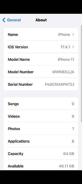iPhone 11 JV 64gb 1