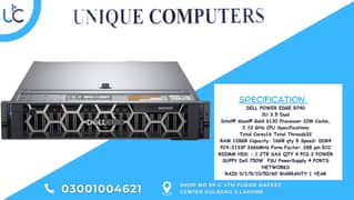 DELL POWER EDGE R740 2U 3.5 Dual Intel® Xeon® Gold 6130 Processor 2