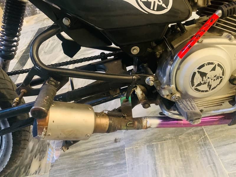 Yamaha ybr 125 2015 model gujrat num exchange also possible 6