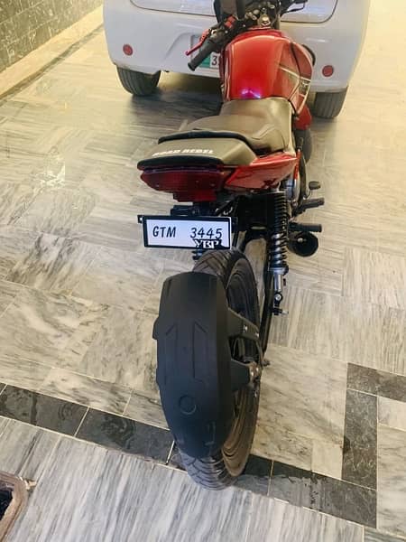 Yamaha ybr 125 2015 model gujrat num exchange also possible 8