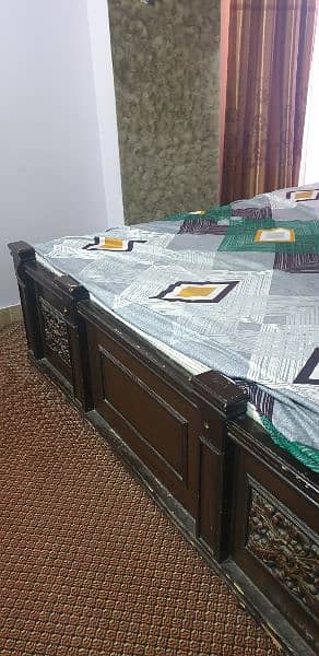 king Size Bed for Sale without  Mattress 1