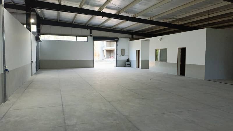 13 kanal Beautiful Factory available for rent on Multan road near Thokar Niaz Baig Lahore 9