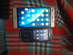 Huawei P8 Lite and Nokia Asha 202 ( Touch and Type ) 0