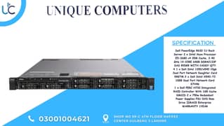 Dell PowerEdge R630 1U Rack Server 2 x Intel Xeon Processor E5-2680 v4 0