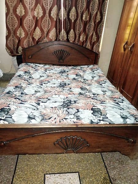Wooden bed for sale 03255263538 1