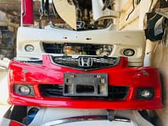 Honda accord Cl9 front bmpr orijnal fog lamp and kit vith grill 0