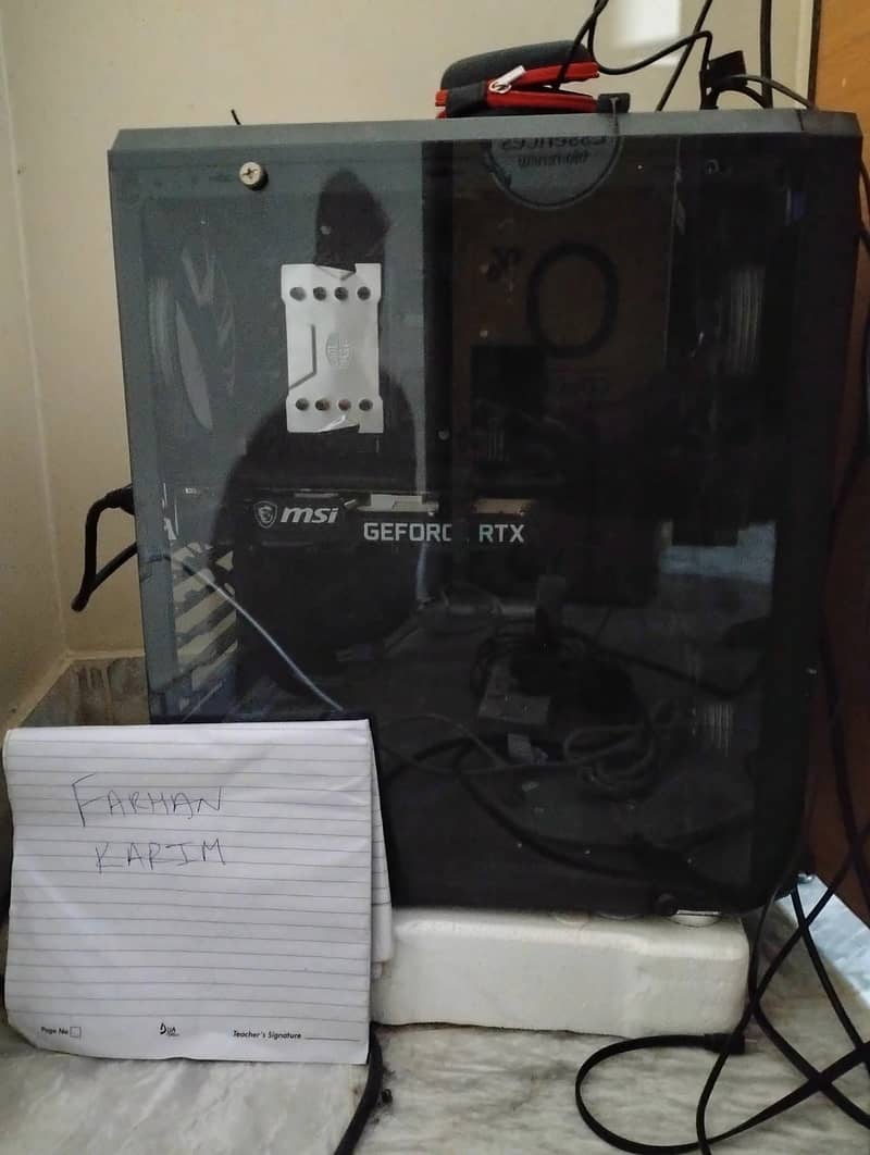 11400f msi rtx 3050 8gb ventusx2 gaming pc(NEGOTIABLE/ NO EXCHANGE) 4