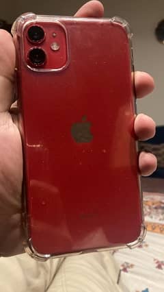 Iphone 11 64 Gb Red Colour 86% battery health pta approved 0