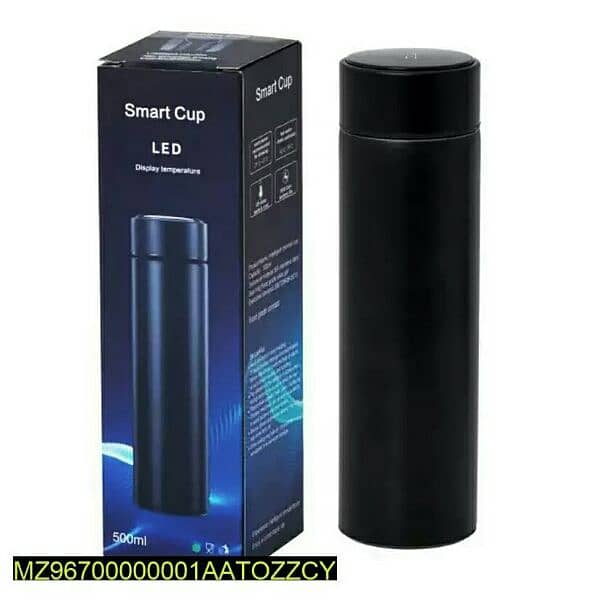 Smart Thermos Water Bottle with LED Digital Temperature Display, 500ml 4