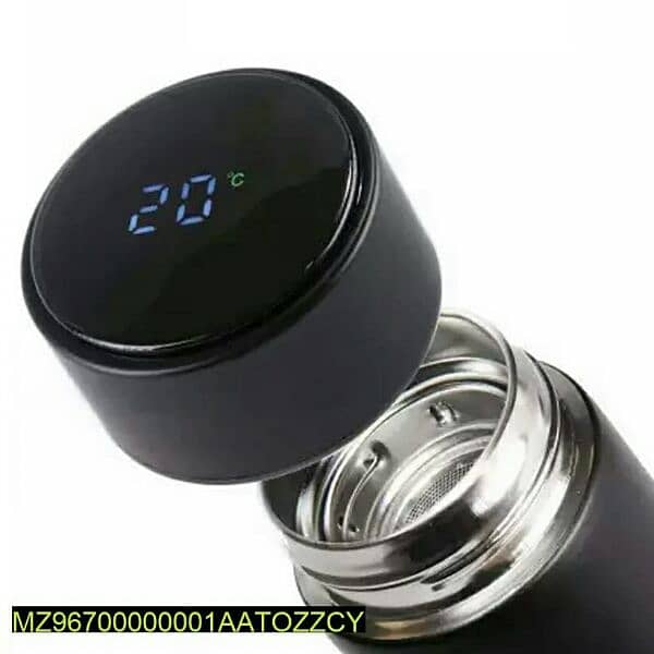 Smart Thermos Water Bottle with LED Digital Temperature Display, 500ml 5