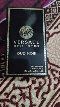 Versace pour homme oud noir original perfume