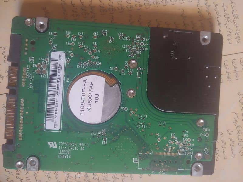 Laptop hard disk 250 GB 1