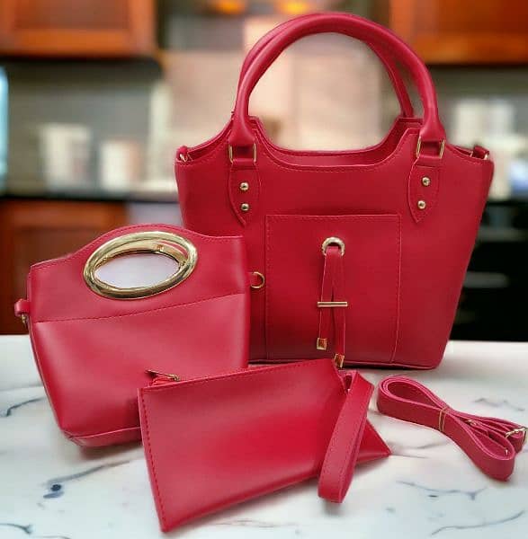 ladies leather hand bag lastes fashion 2