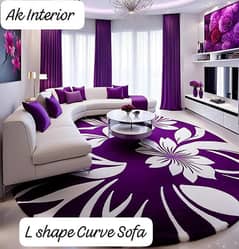 L Shape Sofa Complete Interior