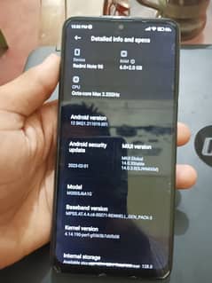 Redmi note 9s 6+128 Official PTA