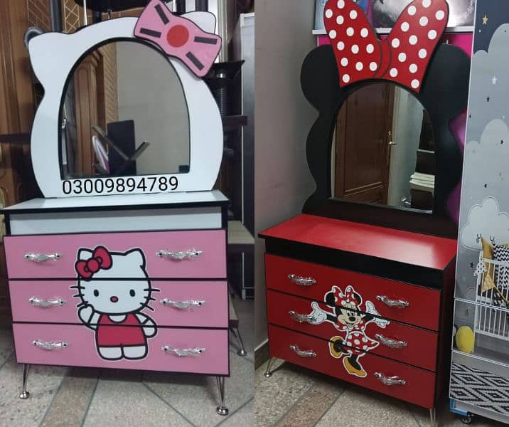 (READY STOCK) kids dressing table and mirror /kids furniture 7