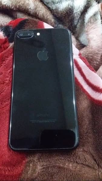 Iphone 7plus With Original Apple Charger & Silicon Back Cover. 1