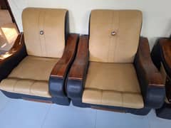 rexine sofa set 7 seater