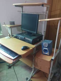 The stylish computer table