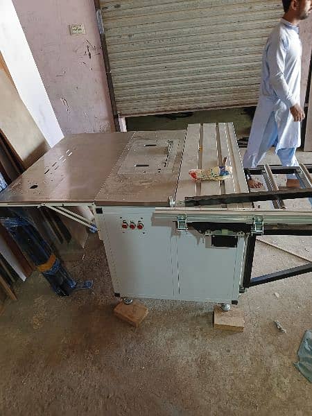 edge banding and sliding cutter machine 7