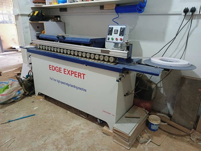 edge banding and sliding cutter machine 12