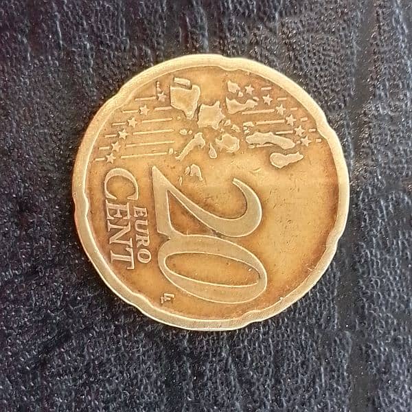 20 euro cent coin 9