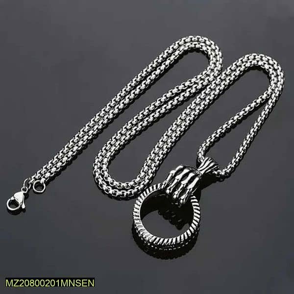 metallic Pendant Necklaces 8