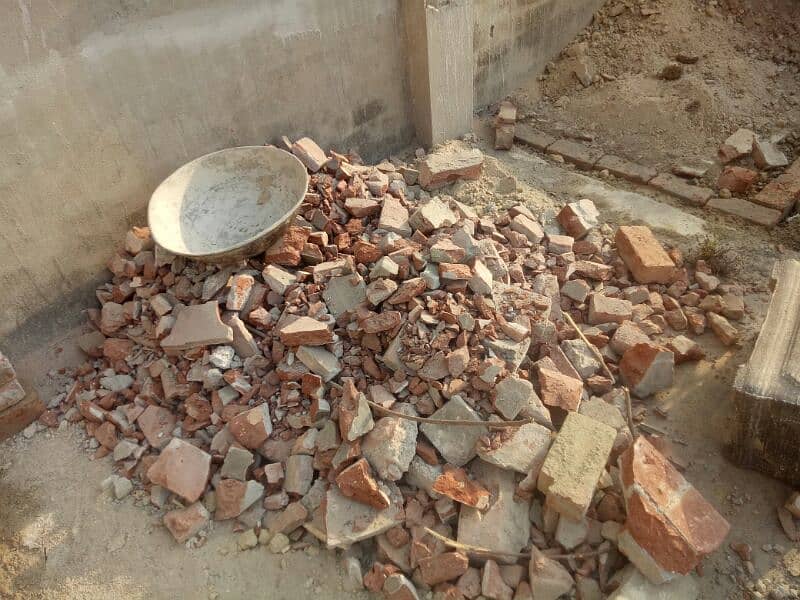 construction of house roori and malba 1
