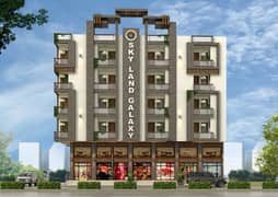 1 BED LOUNGE WEST OPEN APARTMENT ON BOOKING SKYLAND GALAXY At Prime Location Of Surjani Town 0