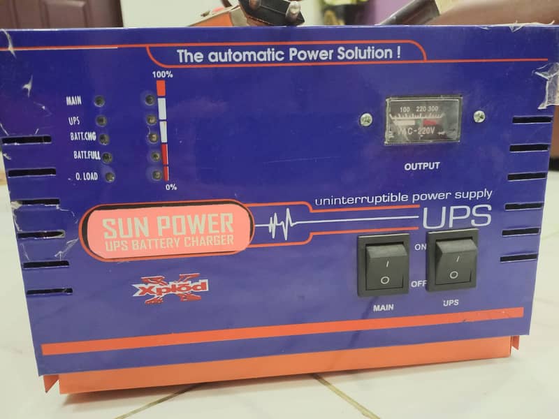 Reliable Sun Power Inverter/UPS for Sale - Perfect for Home Use! 2