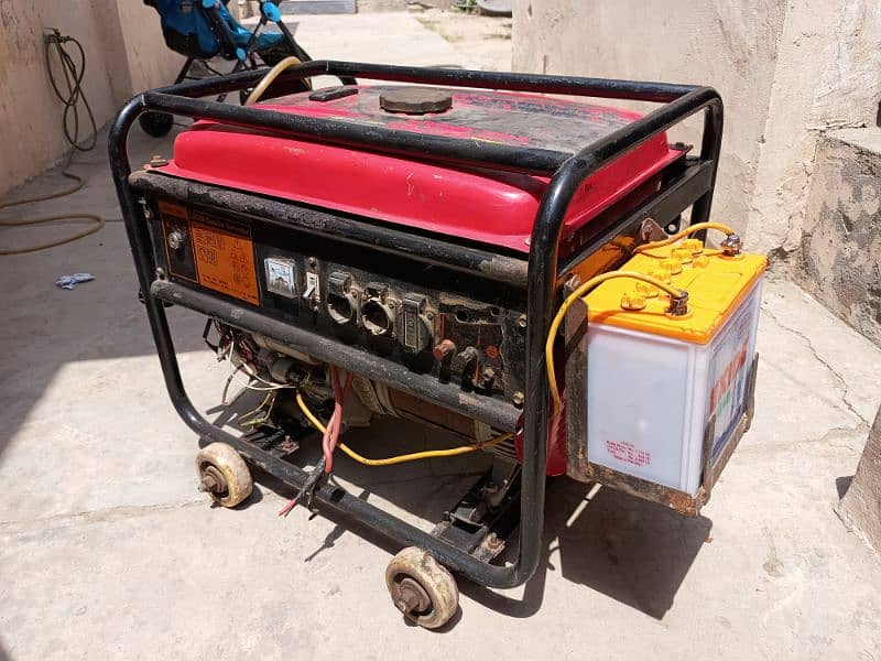 5500 Watts Potable Petrol & Gas Generator 1