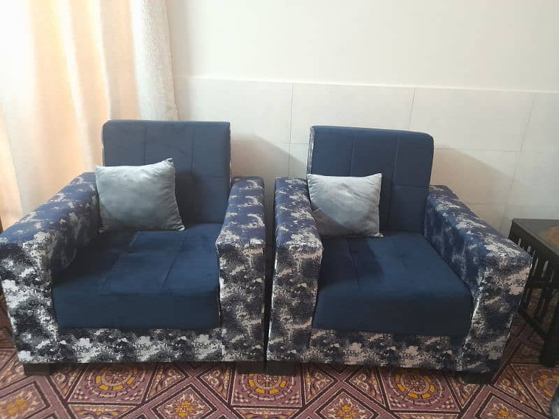 7 Seater Sofa set ( 3 seater sofa cum bed) 7