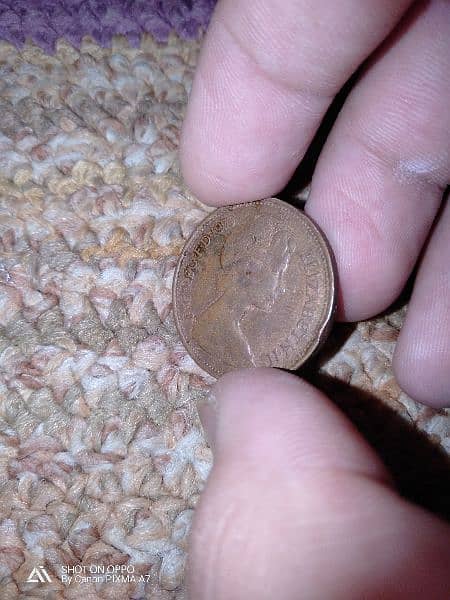 NEW PENCE 2 OLD COIN ELIZABETH 2