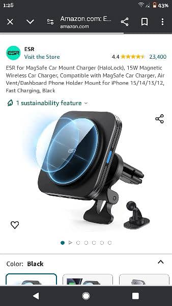 wireless car charger imported 2