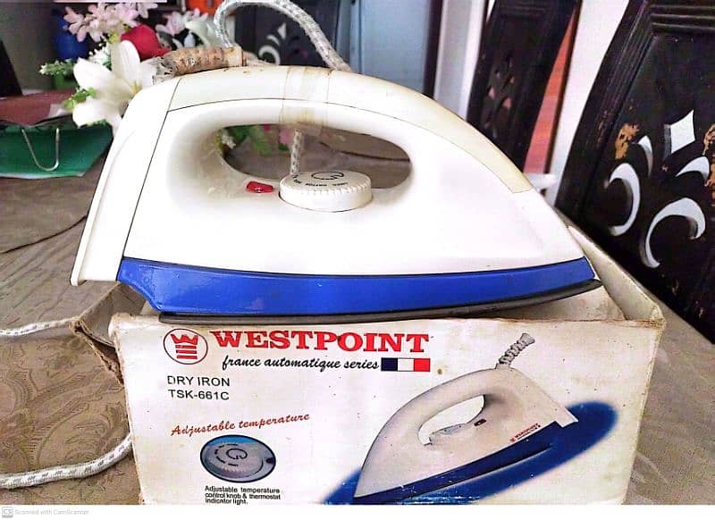 WESTPOINT DRY IRON 1