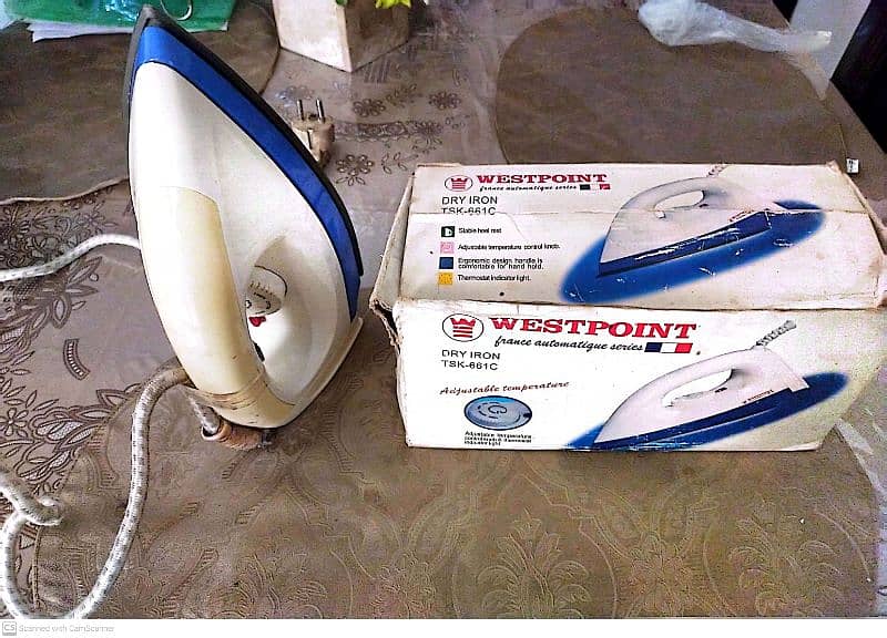 WESTPOINT DRY IRON 3