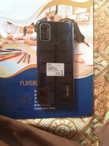 Oppo A53 for sale and exchange 4+3=64 4