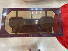 Pure wood|2 tables|Dark brown colour 0