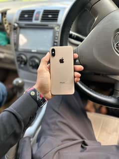 iphone xs gold 64 gb  water pack