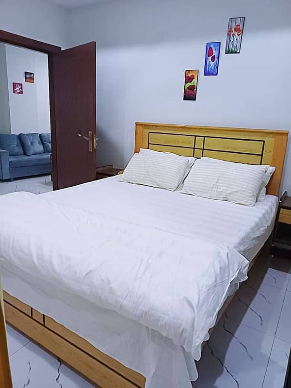 2 Bed Fully Furnished Flat Bahira Town Rawalpindi Phase - 8 7